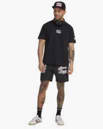4 RVCA Graf T-Shirt Black UVYZT00583 RVCA