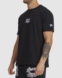 1 RVCA Graf T-Shirt Black UVYZT00583 RVCA