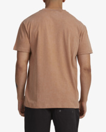 2 Alley Script T-Shirt Brown UVYZT00585 RVCA