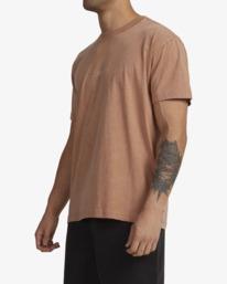 1 Alley Script T-Shirt Brown UVYZT00585 RVCA