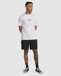 5 Branded T-Shirt White UVYZT00587 RVCA
