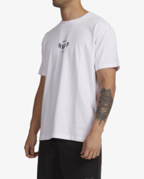 1 Branded T-Shirt White UVYZT00587 RVCA