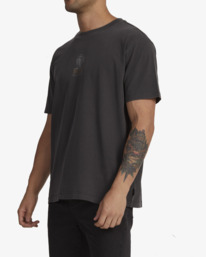 1 King Kobra T-Shirt Black UVYZT00593 RVCA