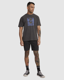 5 Starish T-Shirt Black UVYZT00596 RVCA