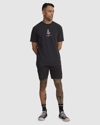 5 Too High T-Shirt Black UVYZT00599 RVCA