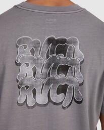 4 Zerox T-Shirt Grey UVYZT00600 RVCA