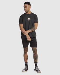 4 Versus T-Shirt Black UVYZT00601 RVCA