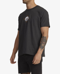 1 Versus T-Shirt Black UVYZT00601 RVCA