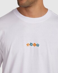 3 Tfnc T-Shirt White UVYZT00605 RVCA