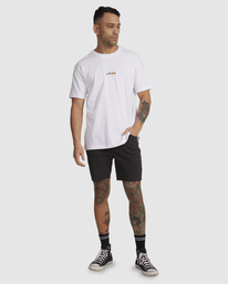 5 Tfnc T-Shirt White UVYZT00605 RVCA