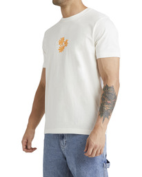 1 Ground Cover T-Shirt White UVYZT00607 RVCA