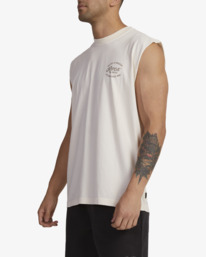 1 Cafe Muscle White UVYZT00613 RVCA