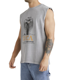 1 King Kobra Muscle Grey UVYZT00615 RVCA