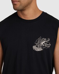 4 Dirty Bird Muscle Black UVYZT00619 RVCA