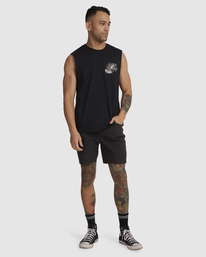 5 Dirty Bird Muscle Black UVYZT00619 RVCA