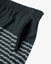 11 YOGGER STRETCH ELASTIC SHORTS 17" Black V201TRYS RVCA