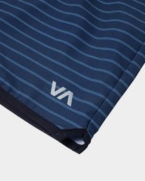 11 Yogger Stretch Elastic Waist Shorts 17" Blue V201TRYS RVCA