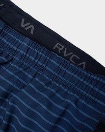14 Yogger Stretch Elastic Waist Shorts 17" Blue V201TRYS RVCA