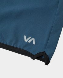 11 Yogger Stretch Elastic Waist Shorts 17" Blue V201TRYS RVCA