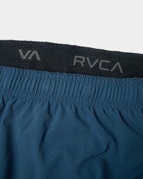 13 Yogger Stretch Elastic Waist Shorts 17" Blue V201TRYS RVCA