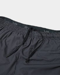 13 Yogger Stretch Elastic Waist Shorts 17" Black V201TRYS RVCA