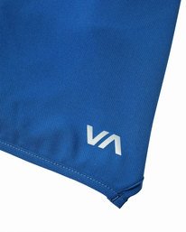 8 YOGGER STRETCH ATHLETIC SHORTS 17" Blue V201TRYS RVCA