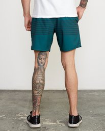 1 YOGGER STRETCH ATHLETIC SHORTS 17" Blue V201TRYS RVCA