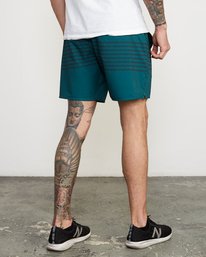 5 YOGGER STRETCH ATHLETIC SHORTS 17" Blue V201TRYS RVCA