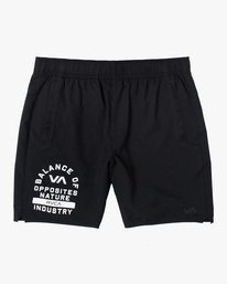 0 Yogger IV Elastic Waist Shorts 17" Multicolor V2091YGR RVCA
