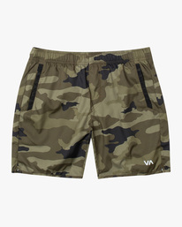 0 YOGGER IV ATHLETIC SHORTS 17" Grey V2091YGR RVCA