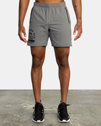 0 Yogger IV Elastic Waist Shorts 17" Black V2091YGR RVCA
