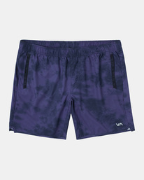 0 Yogger IV Elastic Waist Shorts 17" Purple V2091YGR RVCA