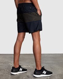 5 YOGGER IV ATHLETIC SHORTS 17" Black V2091YGR RVCA