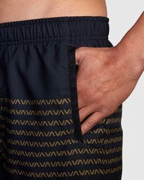 8 YOGGER IV ATHLETIC SHORTS 17" Black V2091YGR RVCA