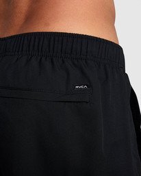 11 YOGGER IV ATHLETIC SHORTS 17" Black V2091YGR RVCA