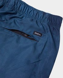 4 Yogger IV Elastic Waist Shorts 17" Blue V2091YGR RVCA