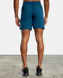 3 Yogger IV Elastic Waist Shorts 17" Blue V2091YGR RVCA