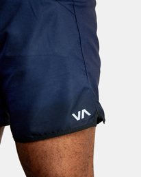 2 Yogger IV Elastic Waist Shorts 17" Blue V2091YGR RVCA
