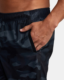 12 YOGGER IV ATHLETIC SHORTS 17" Brown V2091YGR RVCA