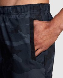 10 YOGGER IV ATHLETIC SHORTS 17" Brown V2091YGR RVCA
