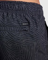 10 Yogger IV Elastic Waist Shorts 17" Grey V2091YGR RVCA