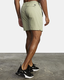 5 Yogger IV Elastic Waist Shorts 17" Green V2091YGR RVCA