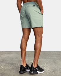 4 Yogger IV Elastic Waist Shorts 17" Green V2091YGR RVCA