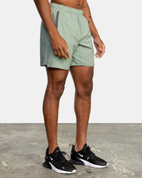 5 Yogger IV Elastic Waist Shorts 17" Green V2091YGR RVCA