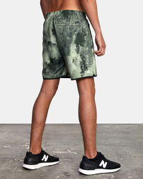 6 Yogger IV Elastic Waist Shorts 17" Green V2091YGR RVCA