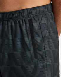 8 Yogger IV Elastic Waist Shorts 17" Black V2091YGR RVCA