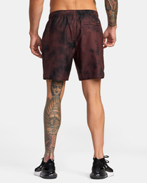 2 Yogger IV Elastic Waist Shorts 17" Black V2091YGR RVCA