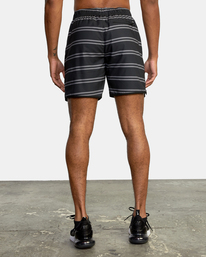 3 Yogger IV Elastic Waist Shorts 17" Black V2091YGR RVCA