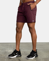 6 YOGGER IV ATHLETIC SHORTS 17" Pink V2091YGR RVCA