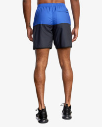 1 Yogger IV Elastic Waist Shorts 17" Purple V2091YGR RVCA